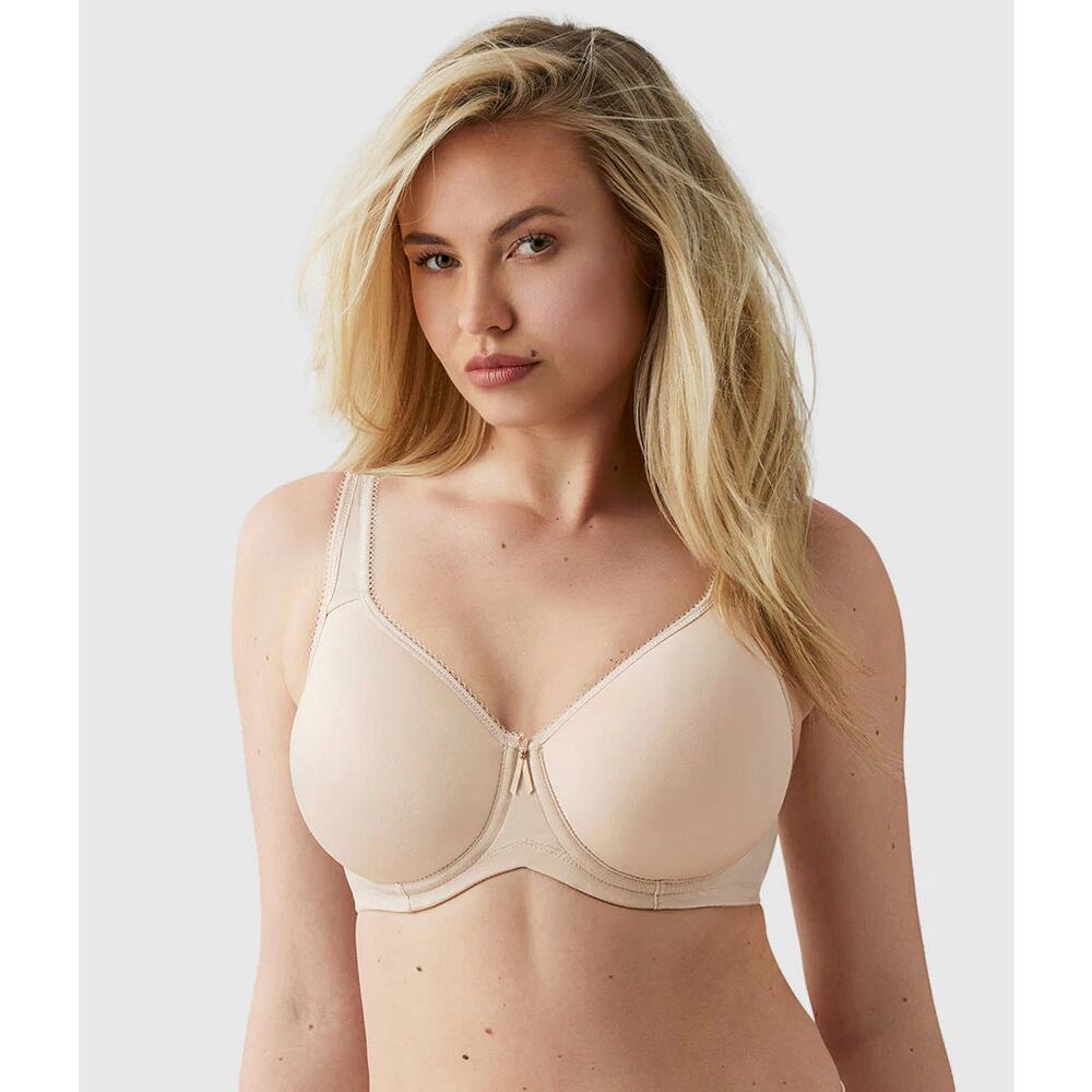 Wacoal T-Shirt Bra Basic Beauty Spacer Underwire Beige Size 40C